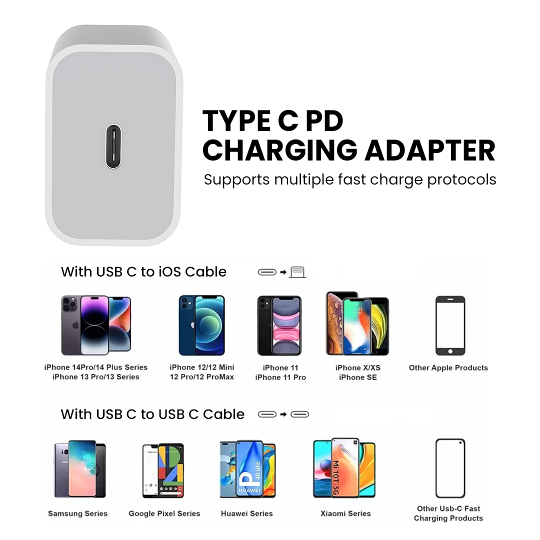 Type C PD Charging Adapter