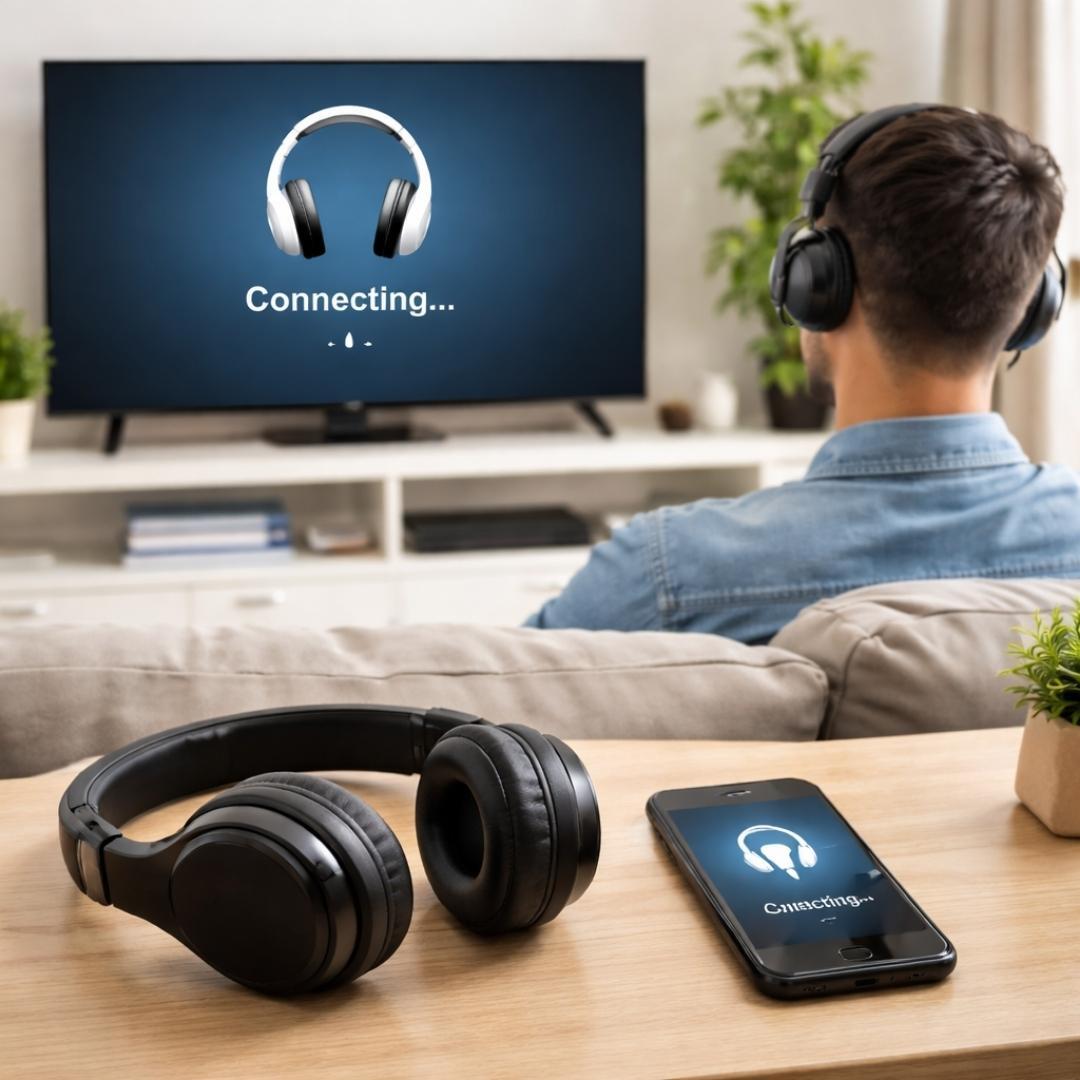 Connecting Bluetooth Headphones to TV