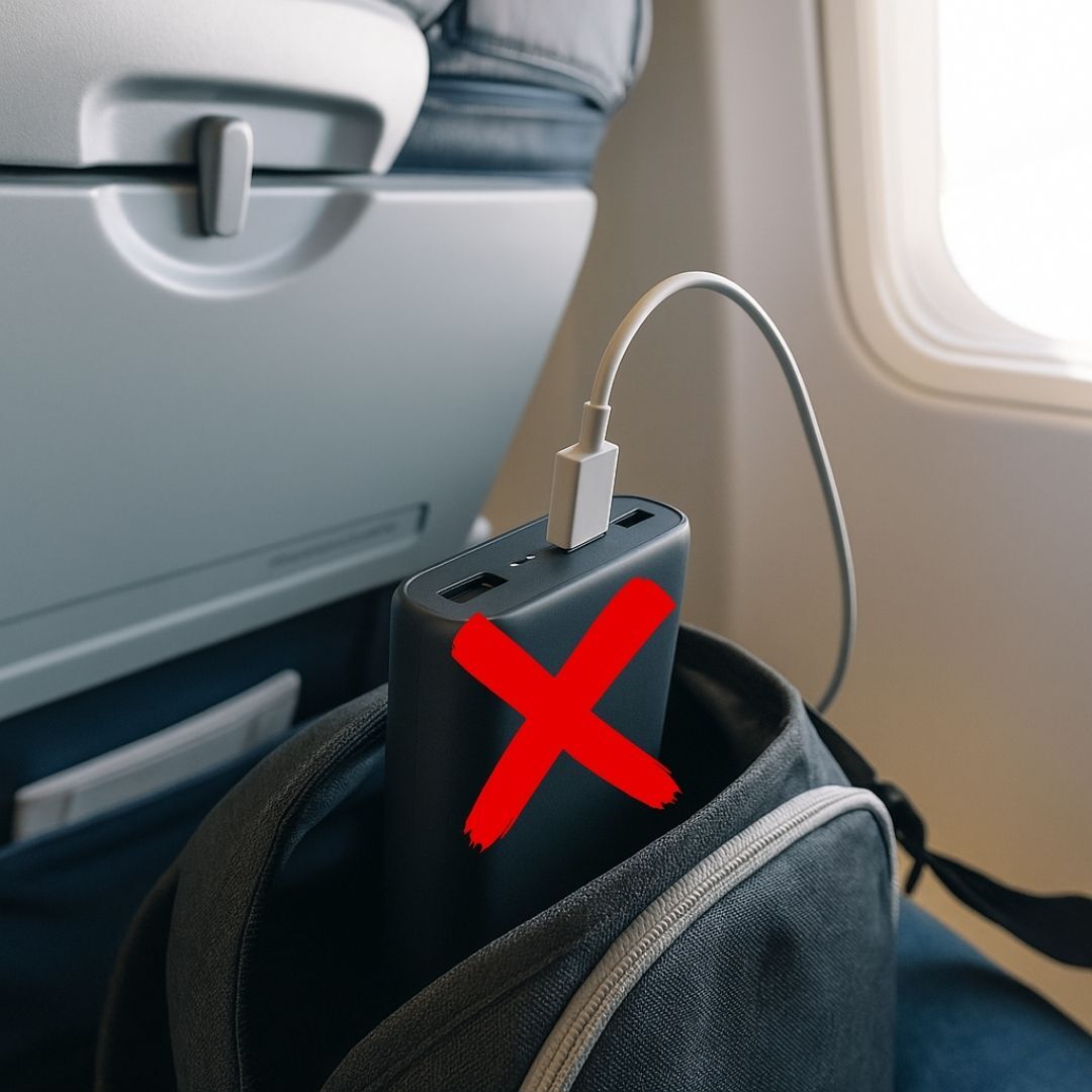 Why Power Banks Are Not Allowed On Planes