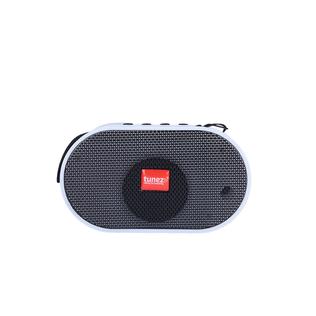 Tunez Buzz BS1012 Bluetooth Speakers | FM Radio & USB Support with Inbuilt Mobile Holder