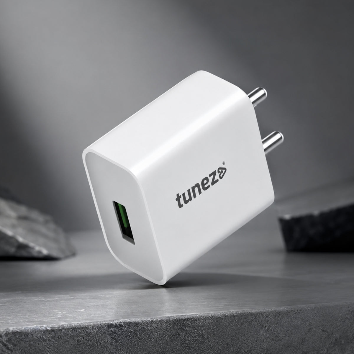 Tunez W111 12W Fast Charger Adapter with Type A Cable