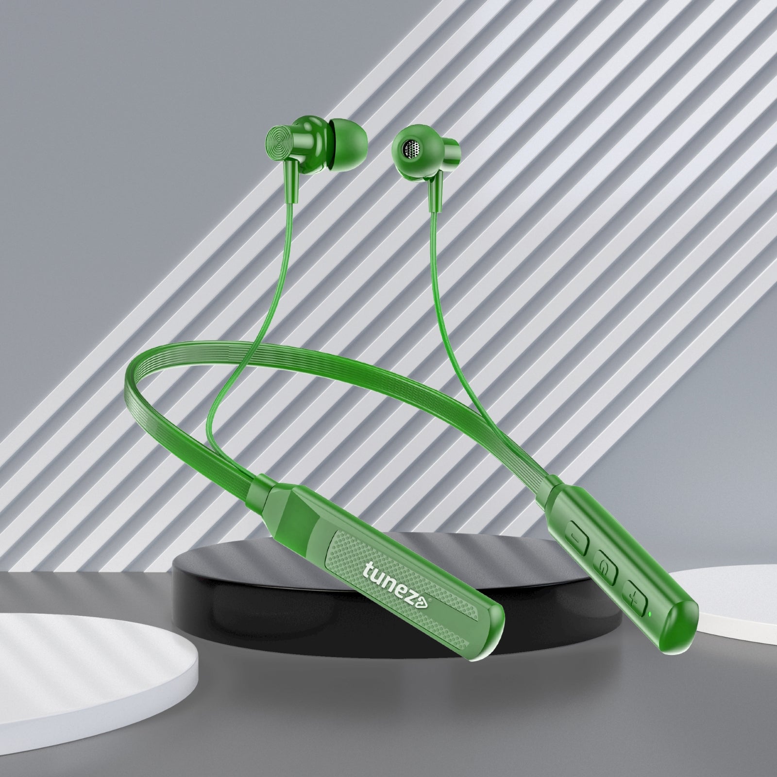 Tunez Rhythm R33 Wireless Neckband with 22H Playtime and BT 5.3