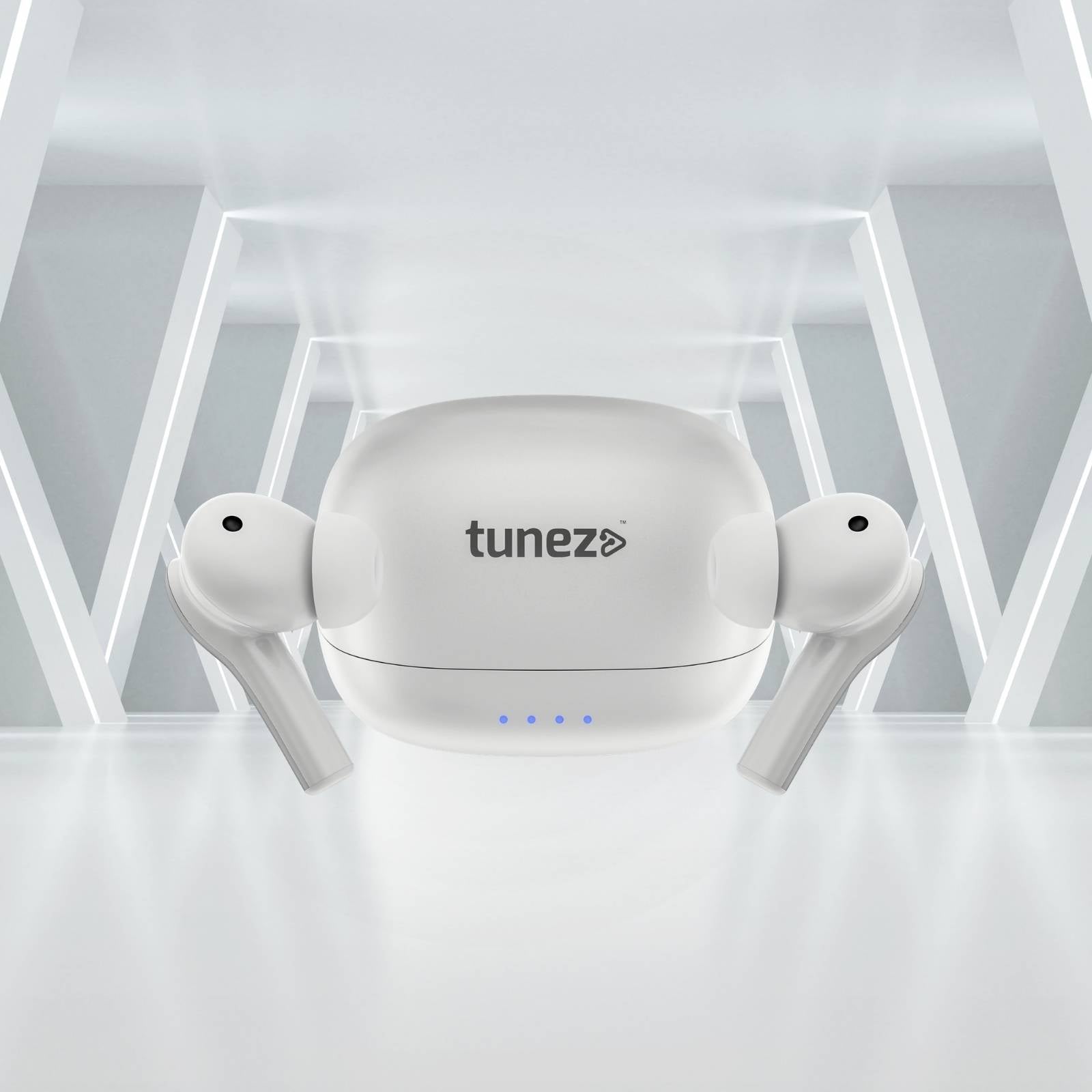 Tunez Elements E01 Wireless Earbuds | 15M Range, 10mm Sound