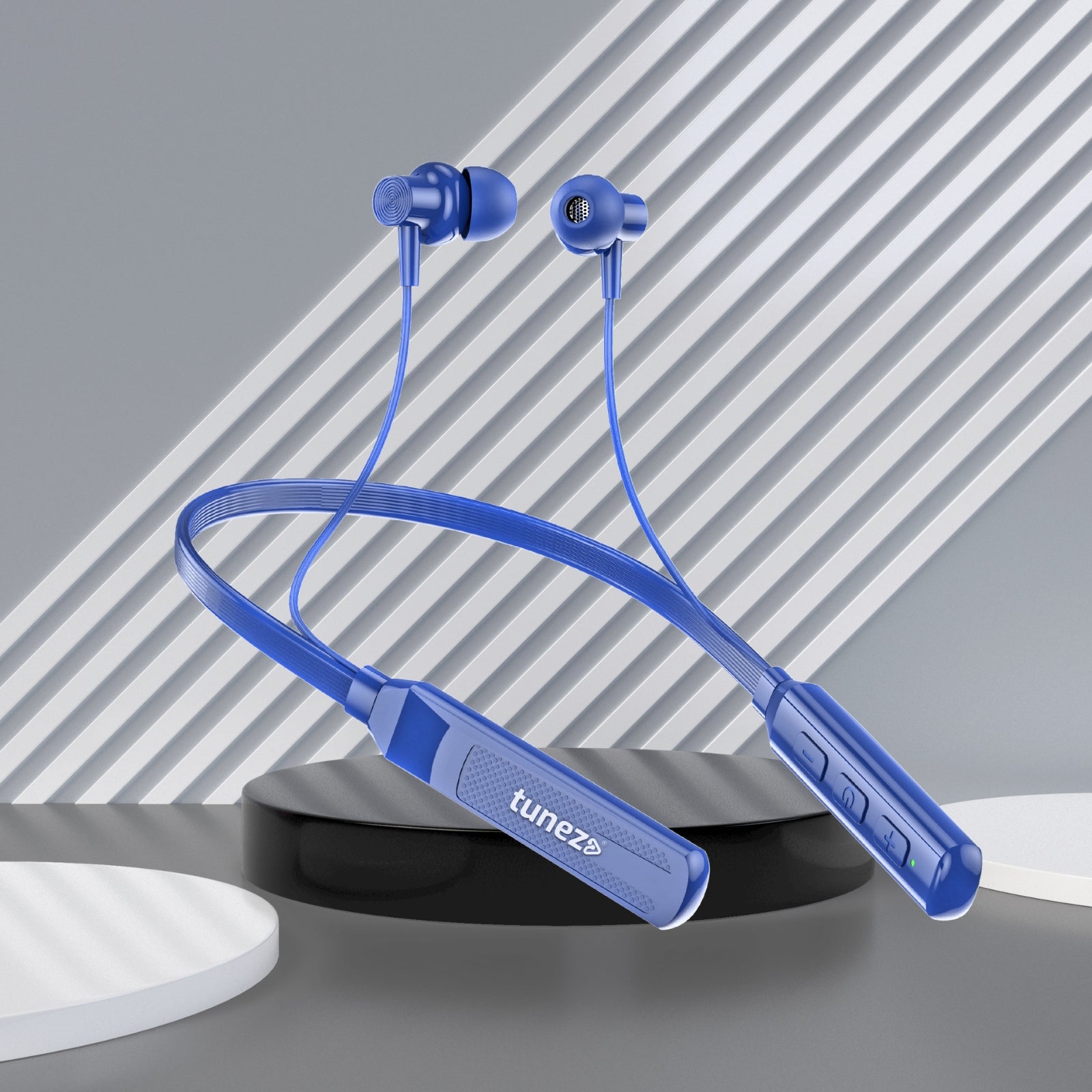 Tunez Rhythm R33 Wireless Neckband with 22H Playtime and BT 5.3