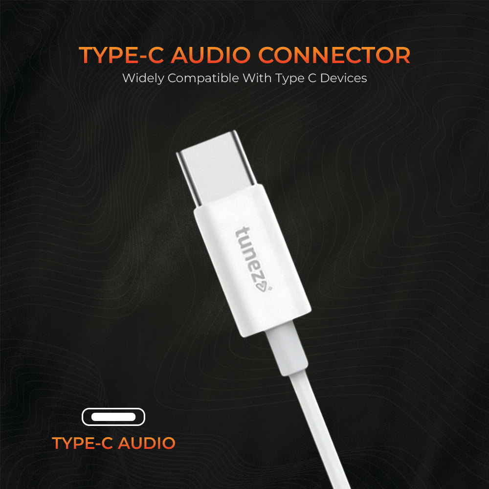 type c connector earphones