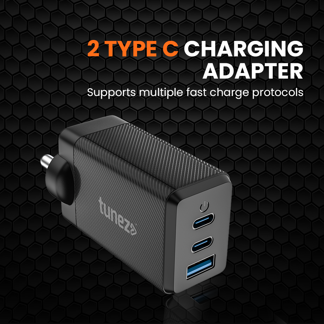 Tunez CHG 01 65 W Gan Charger