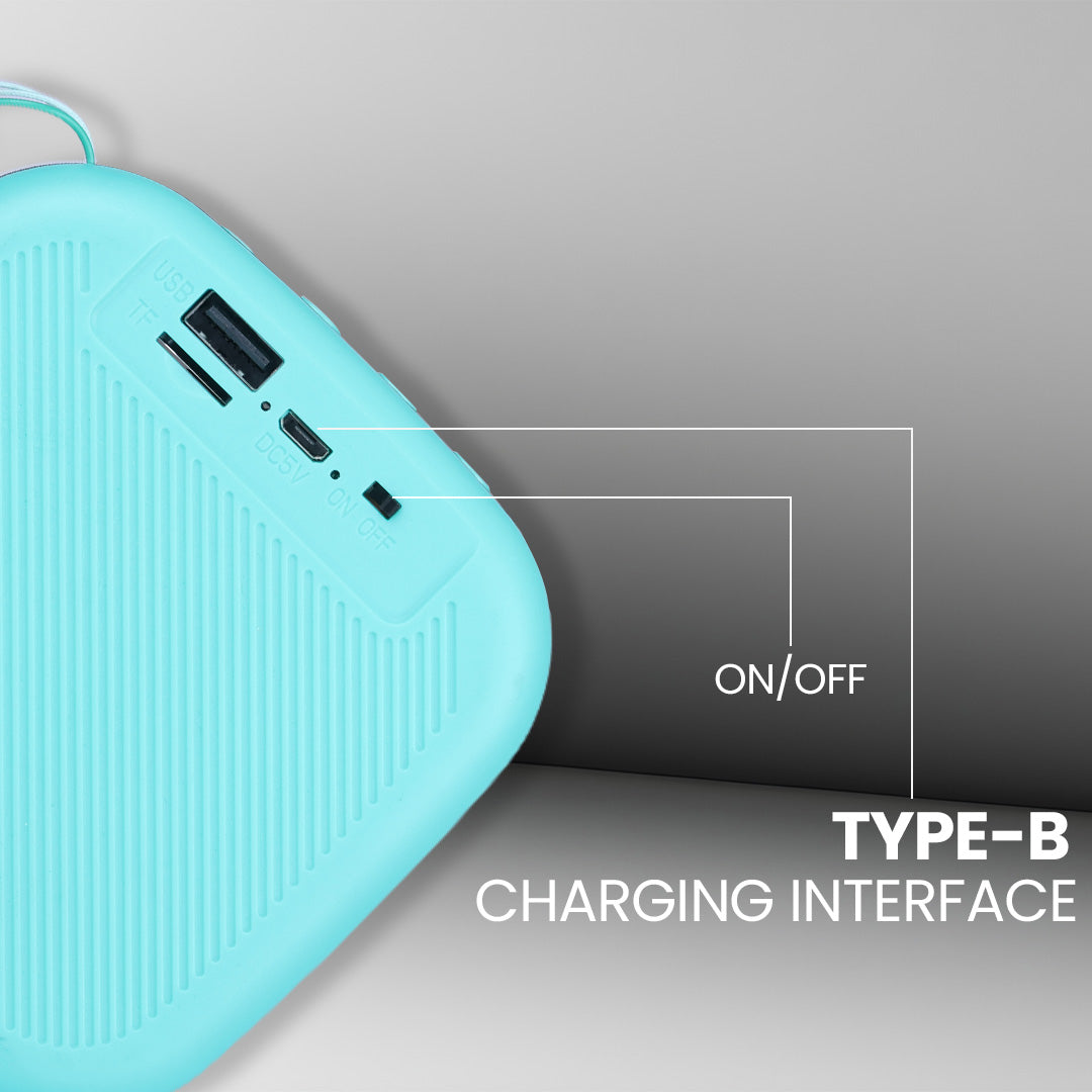 Tunez Buzz BS1013 Bluetooth Speakers | 5W Speaker Output, Bluetooth Connectivity, USB Support