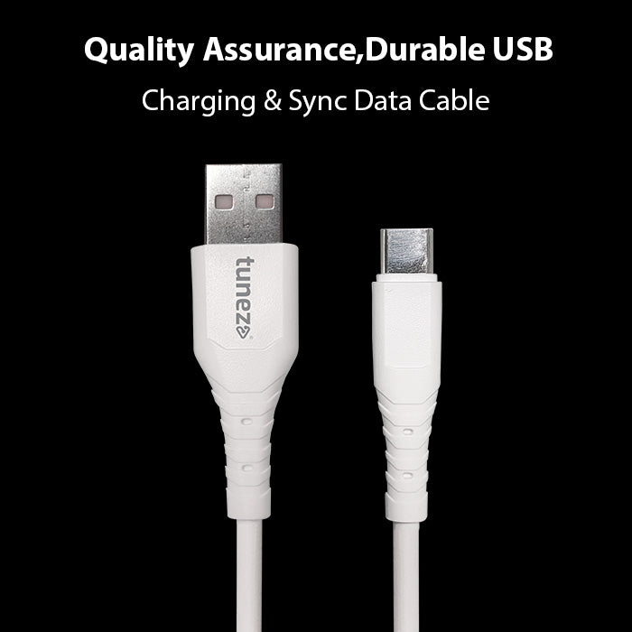 Tunez Nexus Series DC2103 USB-A to Type-C 3.1 A Charging Data Cable
