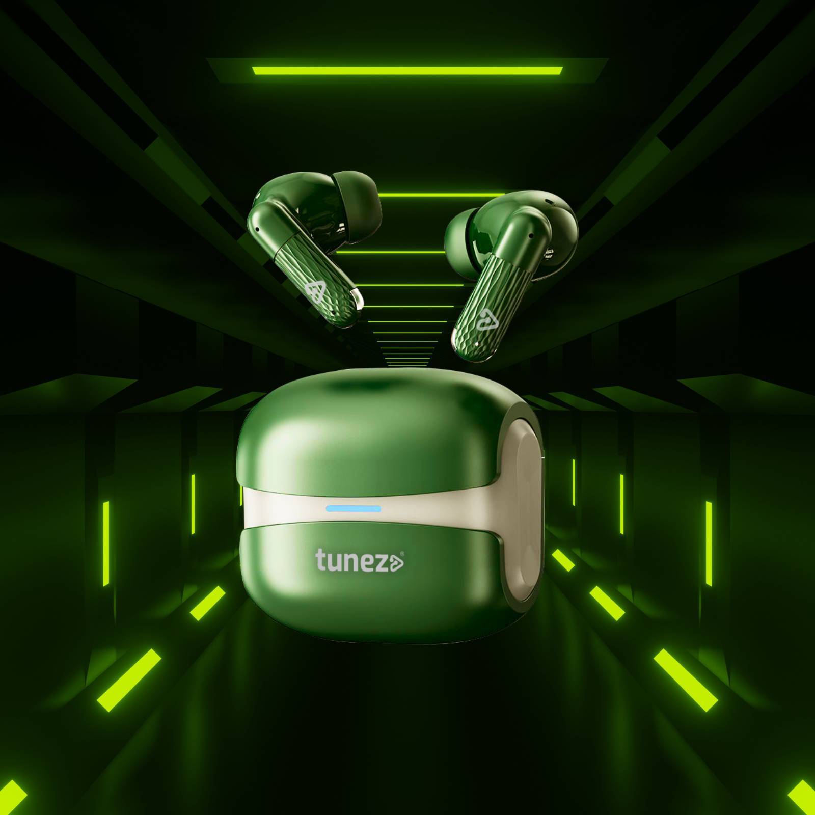 Tunez Elements E09 Wireless Earbuds | IP65 Water Resistance