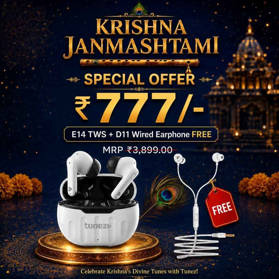 E14 TWS + D11 Wired Earphones FREE Combo