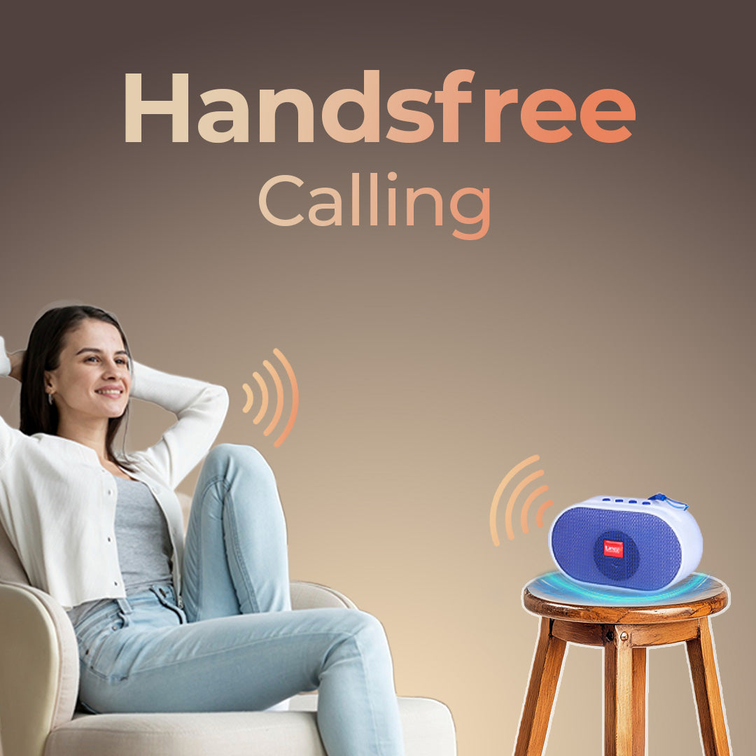 Tunez Buzz BS1012 Bluetooth Speakers | FM Radio & USB Support with Inbuilt Mobile Holder