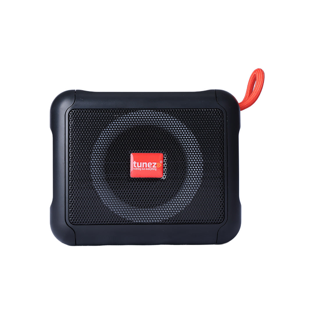 Tunez Buzz BS1015 Bluetooth Speakers | 5W Speaker, USB Support with Inbuilt Mobile Holder, Bluetooth Connectivity