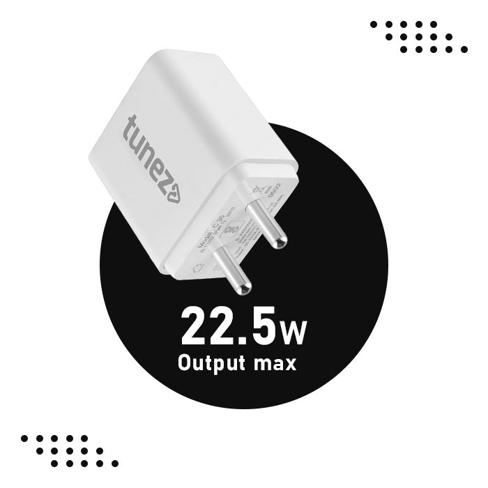 22.5W max output charger in india