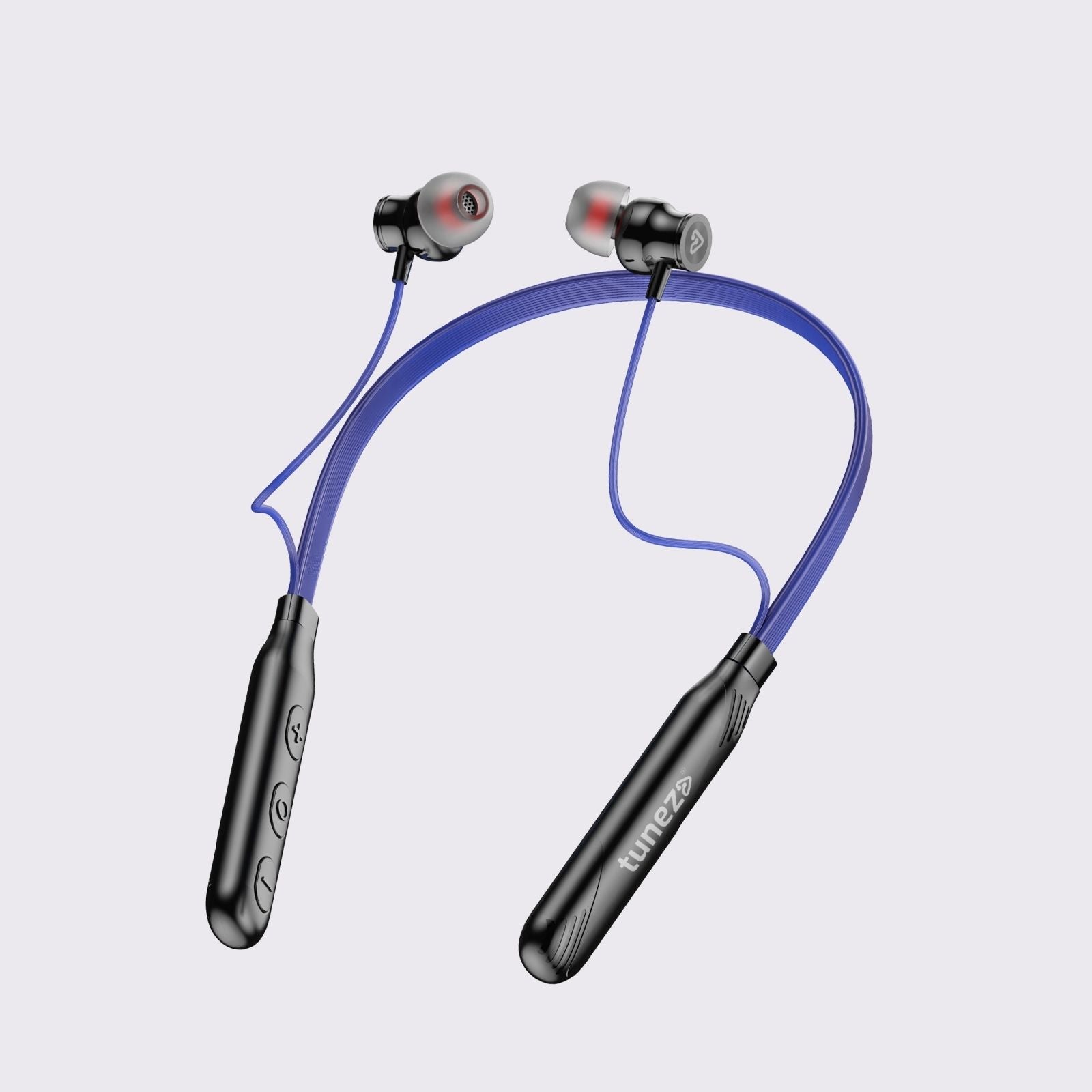 R10 blue color wireless neckband
