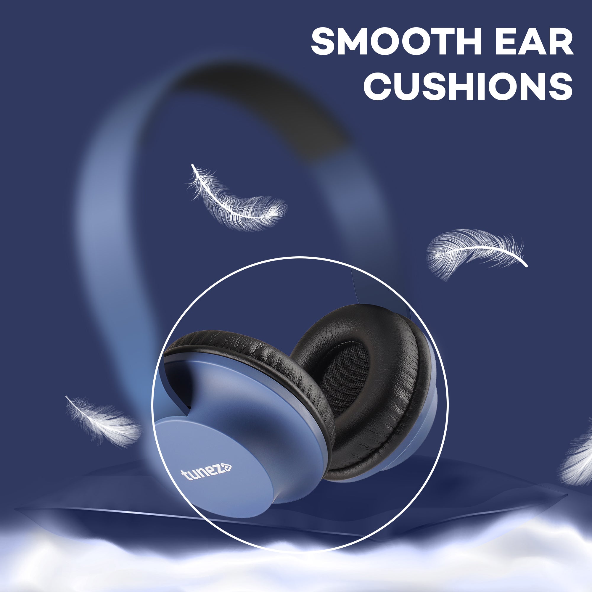 Tunez Beats B60 Wireless On - Ear Bluetooth Headphone - tunez