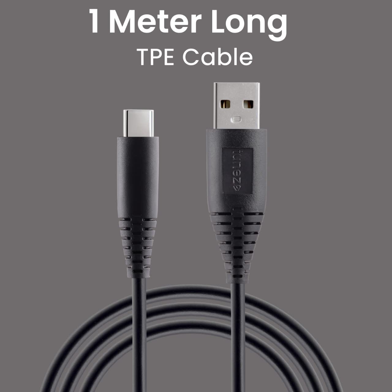 Tunez C-20 Fast Charging Type C 3.1A Data Cable - tunez