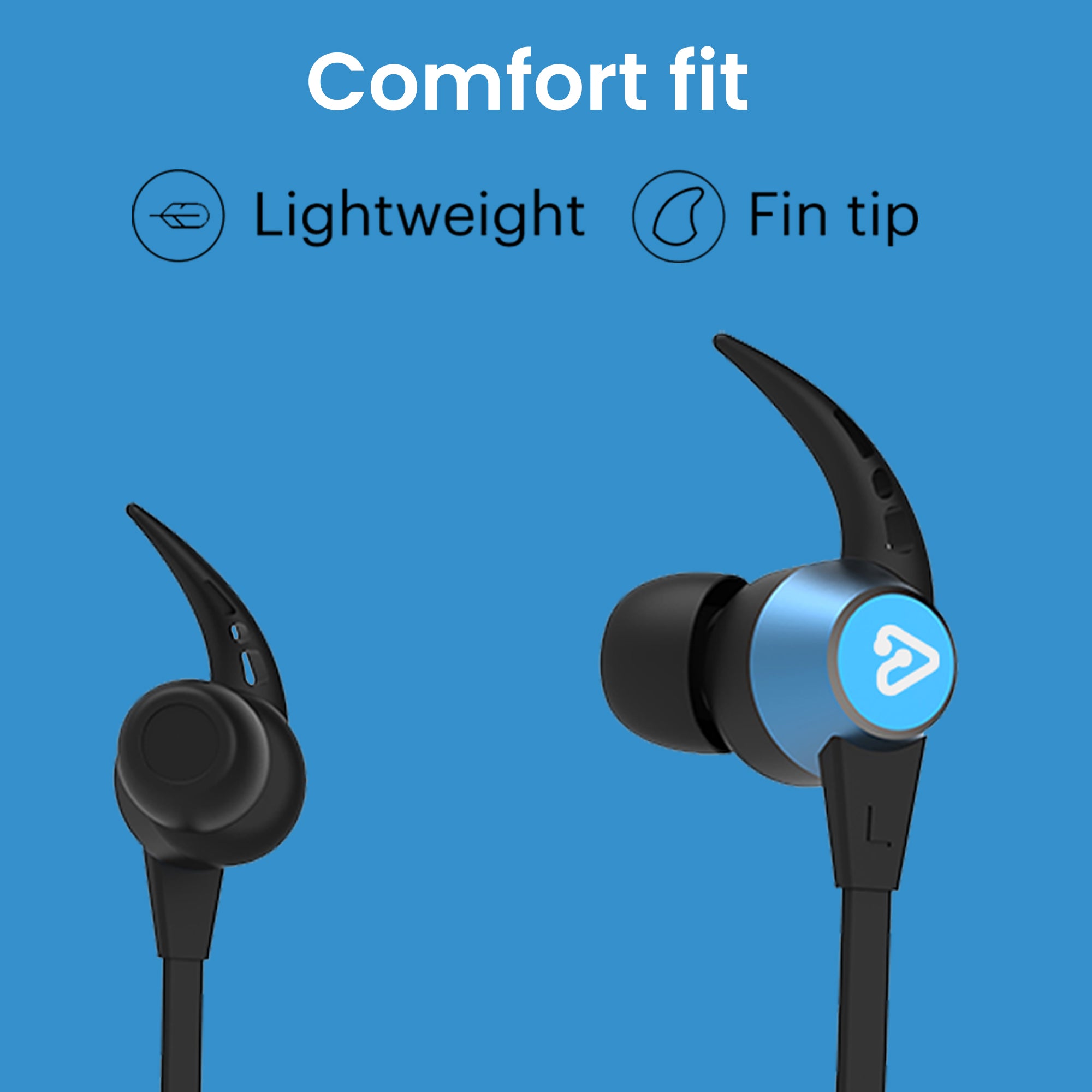 Tunez Rhythm R 50 Wireless Bluetooth Earphone - Neck Band - tunez