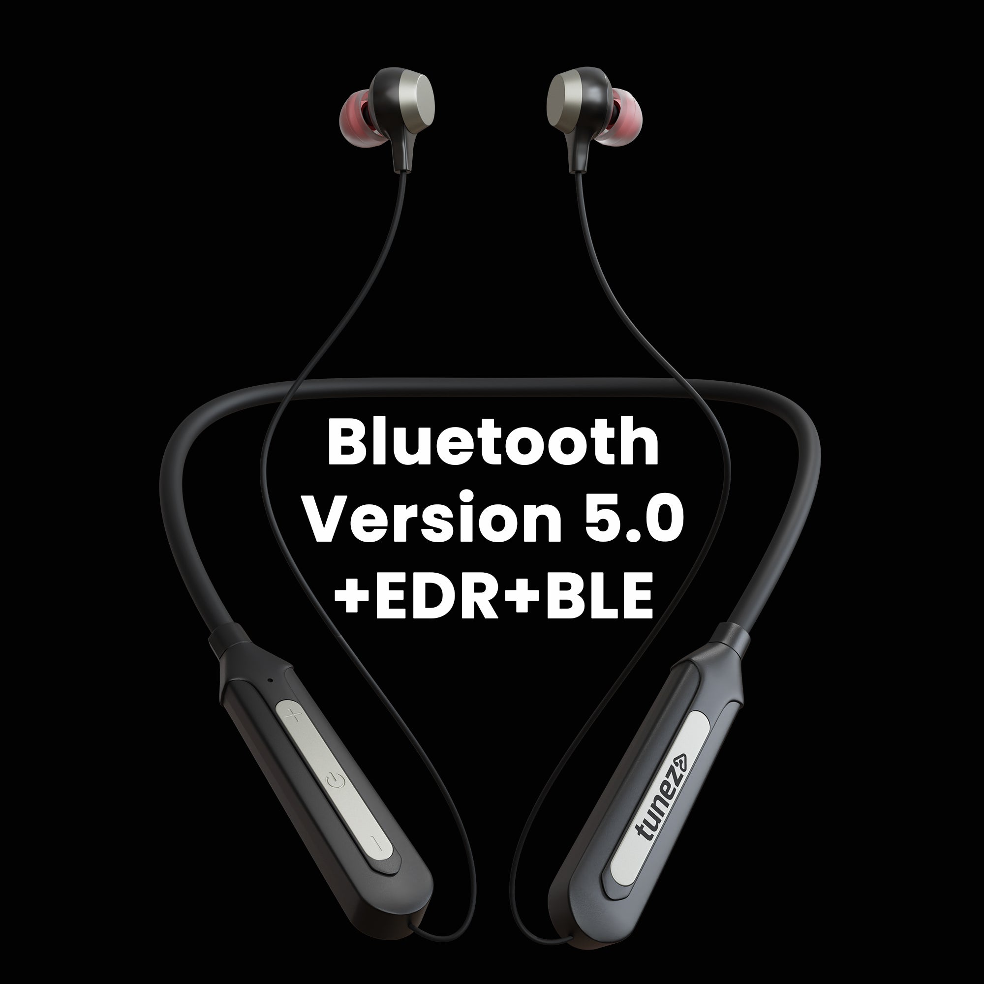 Tunez Rhythm R37 Wireless Bluetooth Earphone - Neck Band - tunez