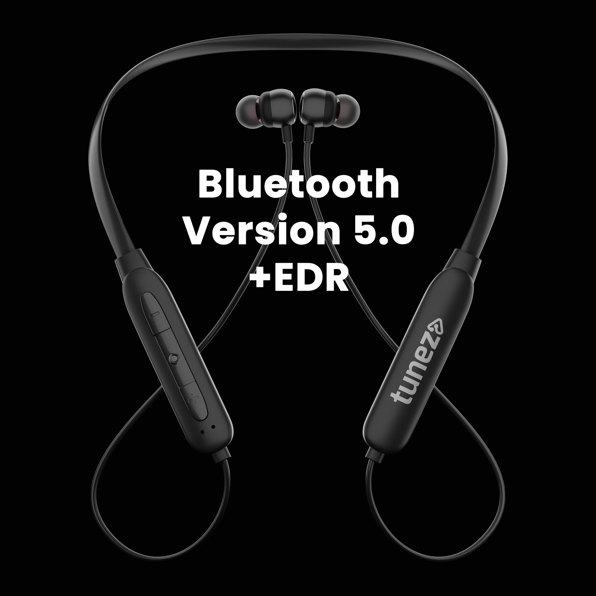 Tunez Rhythm R 13 Wireless Bluetooth Earphone - Neck Band - tunez