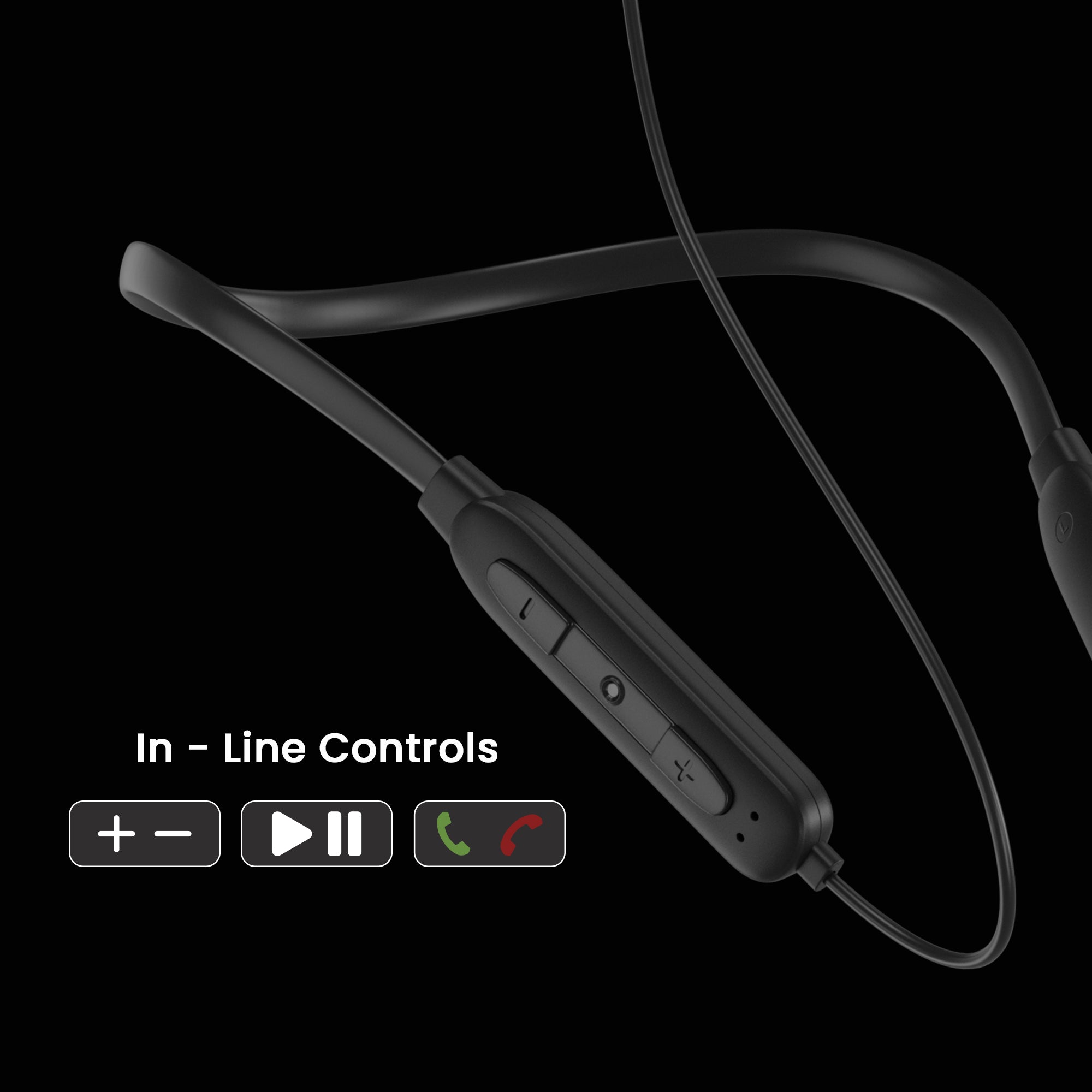 Tunez Rhythm R 31 Wireless Bluetooth Earphone - Neck Band