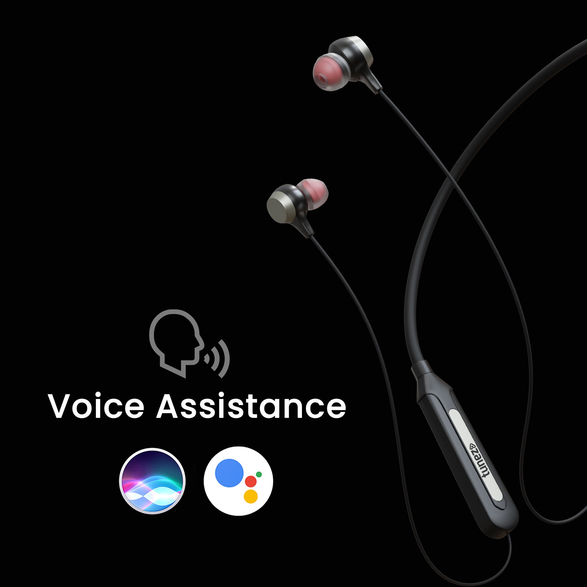 Tunez Rhythm R37 Wireless Bluetooth Earphone - Neck Band - tunez