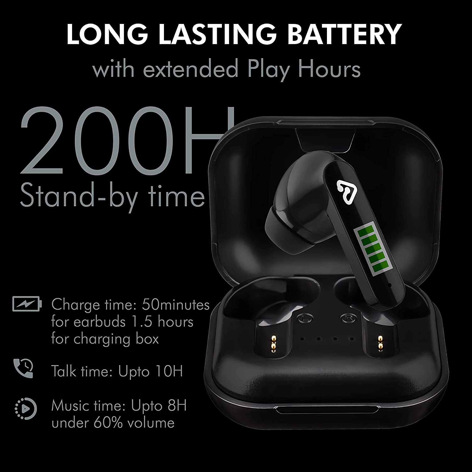 Tunez Elements E20 True Wireless Earbuds - tunez