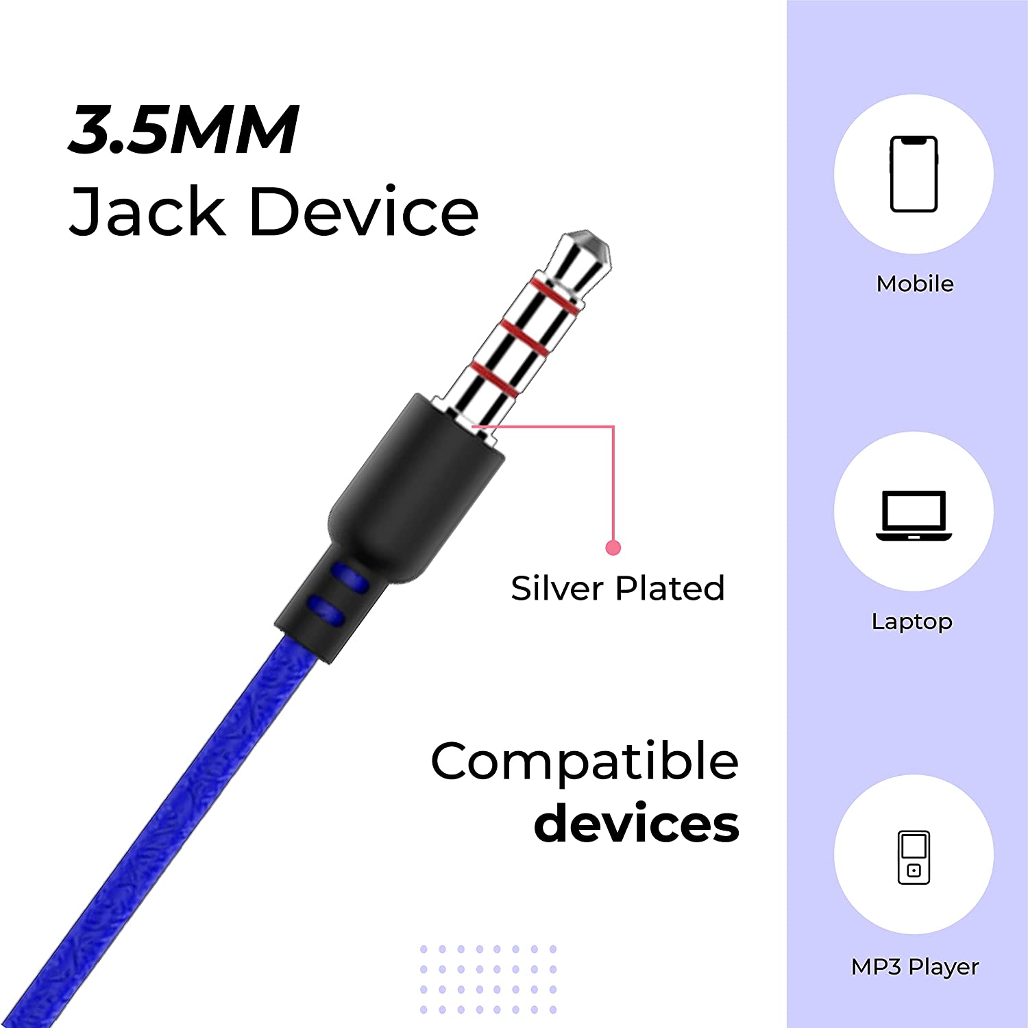 Tunez Dhwani D40 in Ear Wired Earphone - tunez