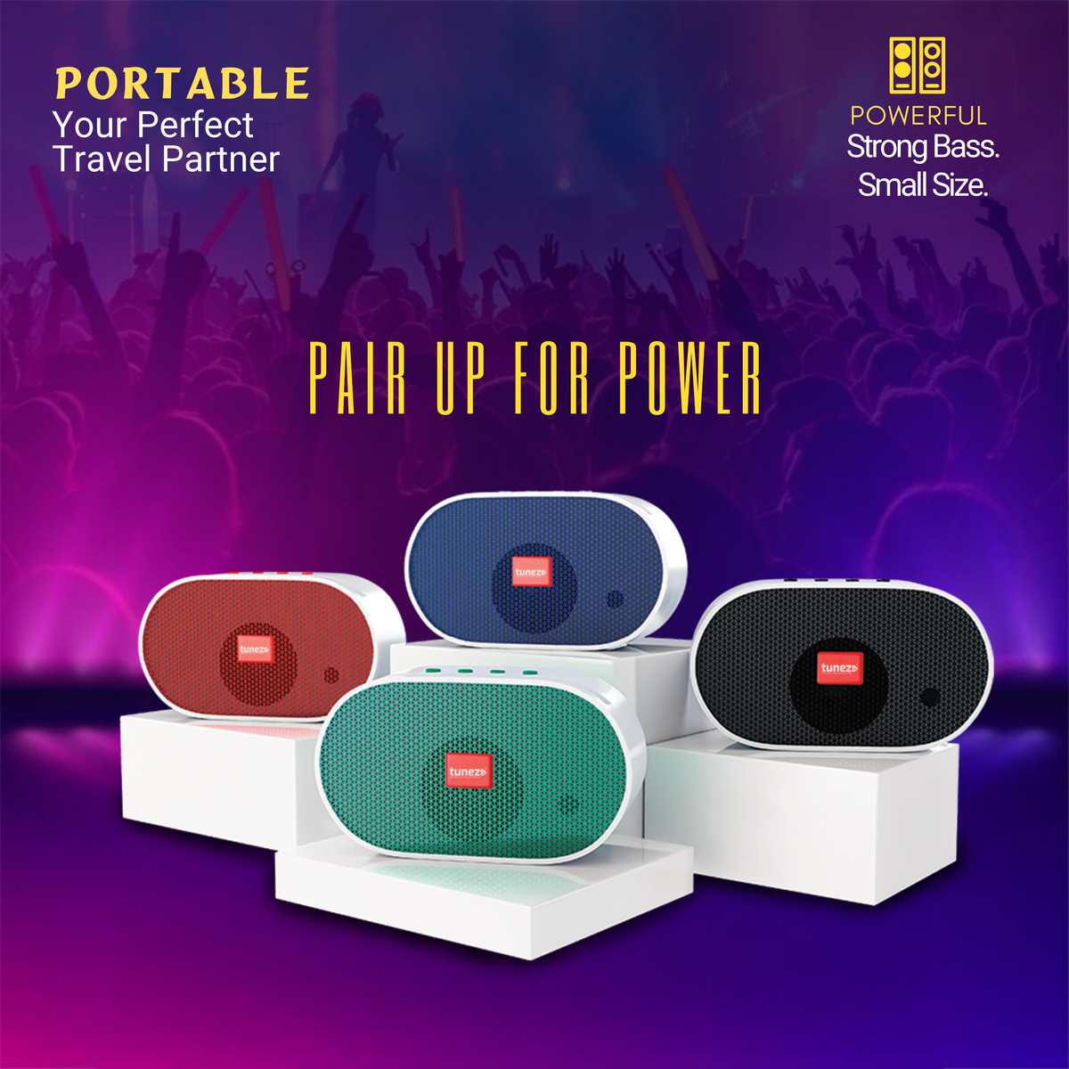 New Arrival! The Bluetooth Speaker with Mic That Redefines Audio