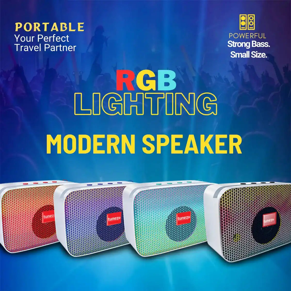 Bluetooth Speakers with Heavy Bass for Powerful Sound