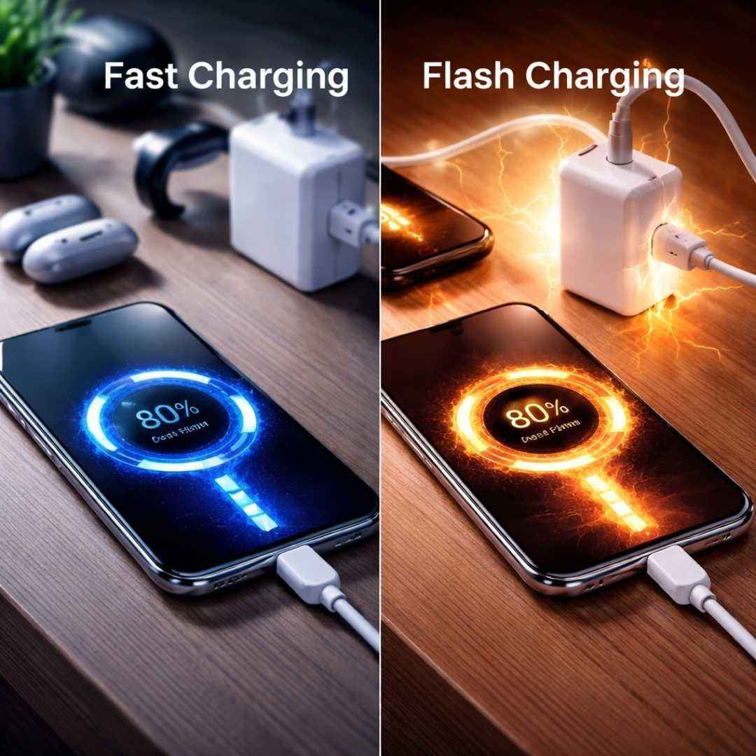 Fast Charging Vs Flash Charging