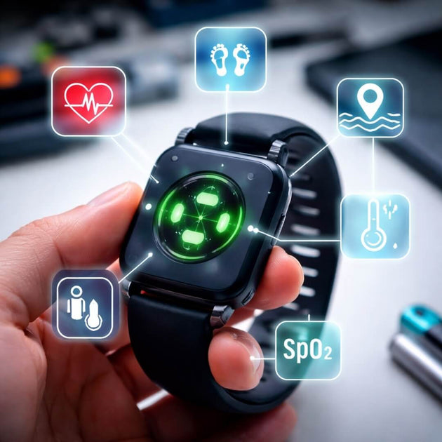 How Smartwatch Sensors Work For Health Tracking?