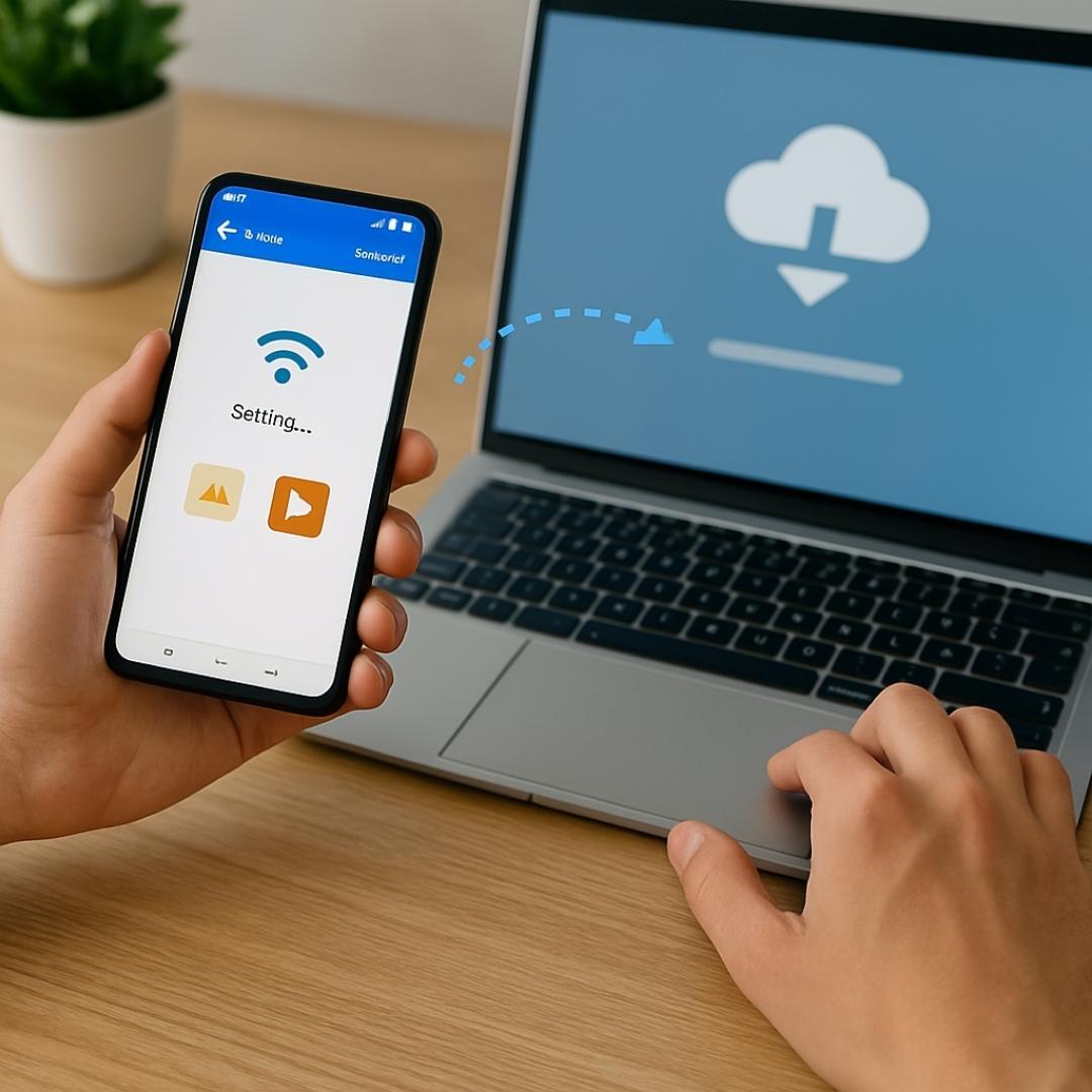 How to Transfer Data from Android to Laptop Without Cable