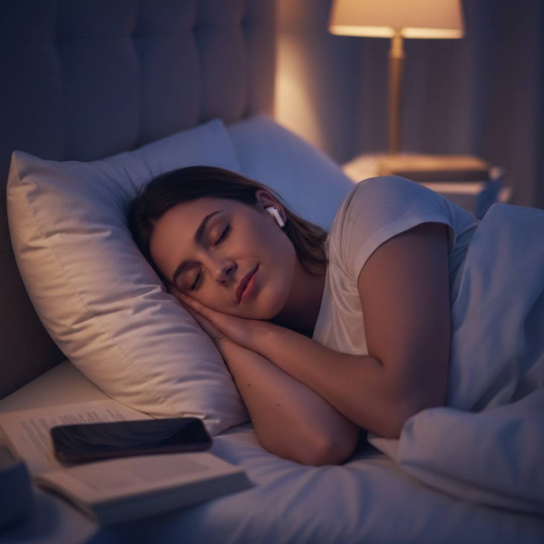 Is It Safe to Sleep With Earbuds In? Risks & Tips for Better Sleep