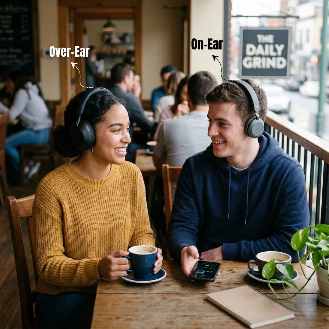 On-Ear vs Over-Ear Headphones: Full Comparison Guide