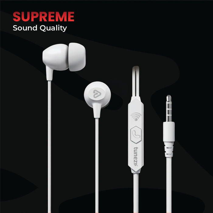 wired earphones with mic