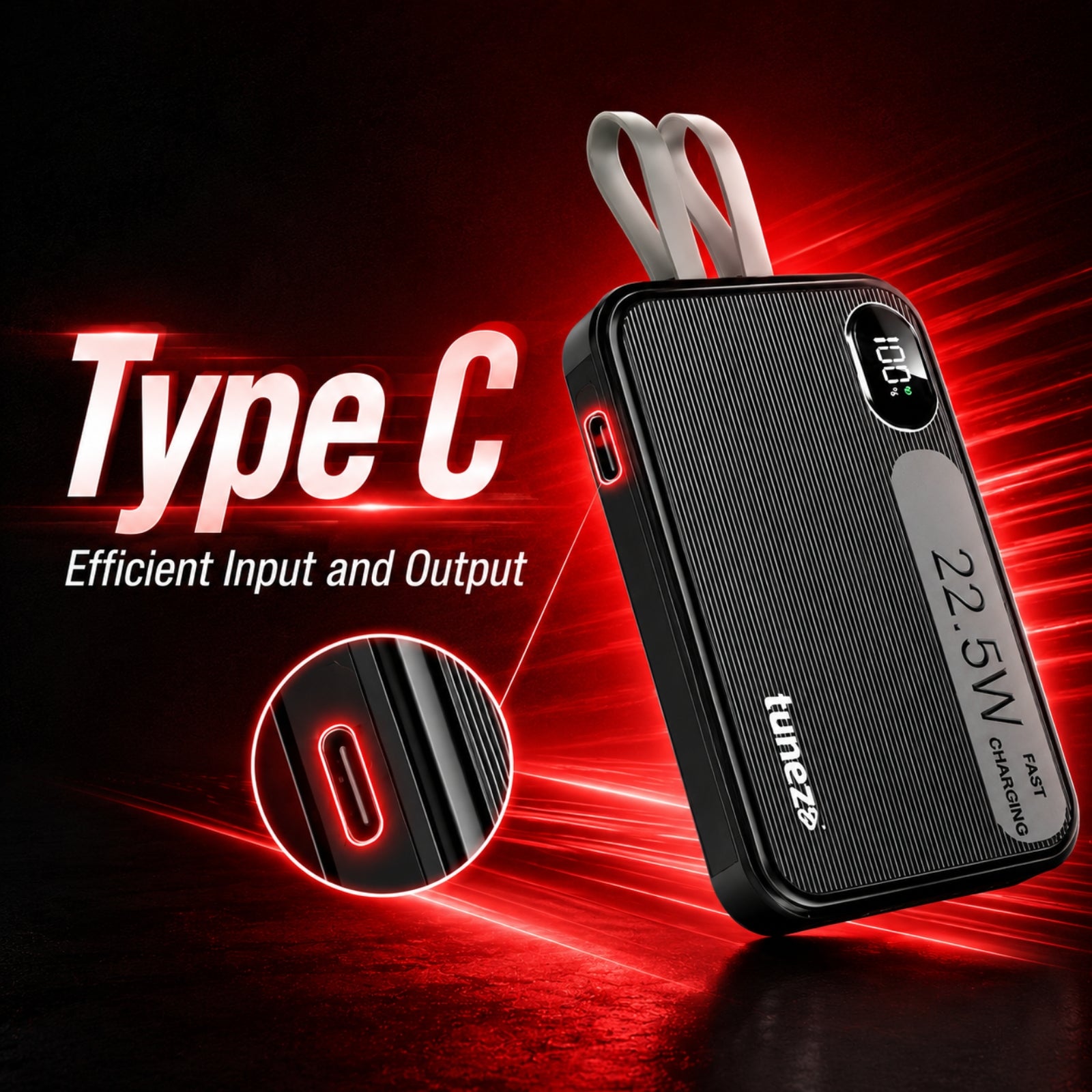 Type C Charging Power Bank