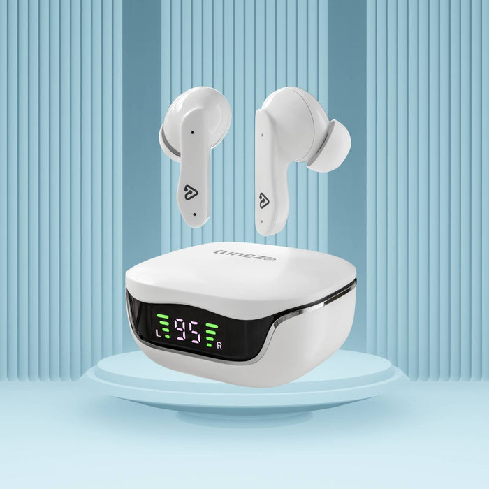 Tunez Elements E03 Wireless Earbuds | 17M Range, 12mm Sound