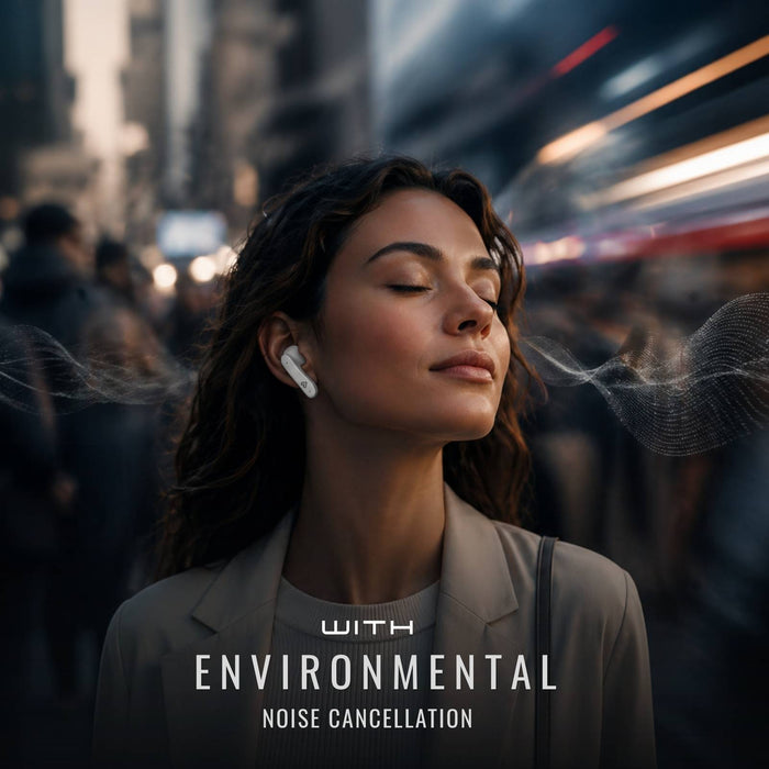 Tunez Elements E03 Wireless Earbuds | 17M Range, 12mm Sound