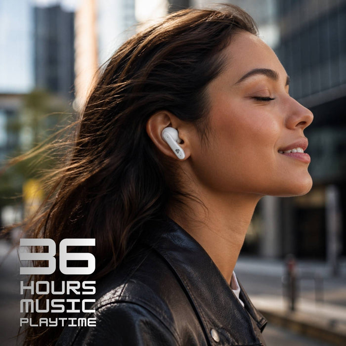 Tunez Elements E03 Wireless Earbuds | 17M Range, 12mm Sound