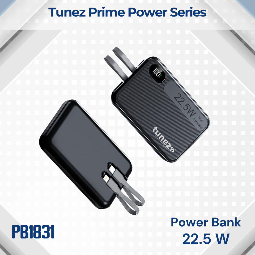 22.5 W fast charging