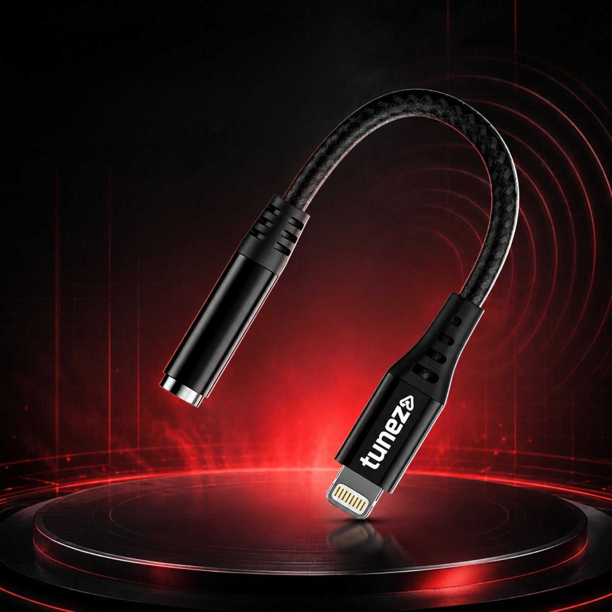 Tunez Nexus CB-90 Type L 3.5mm to Aux Audio Connector with DAC
