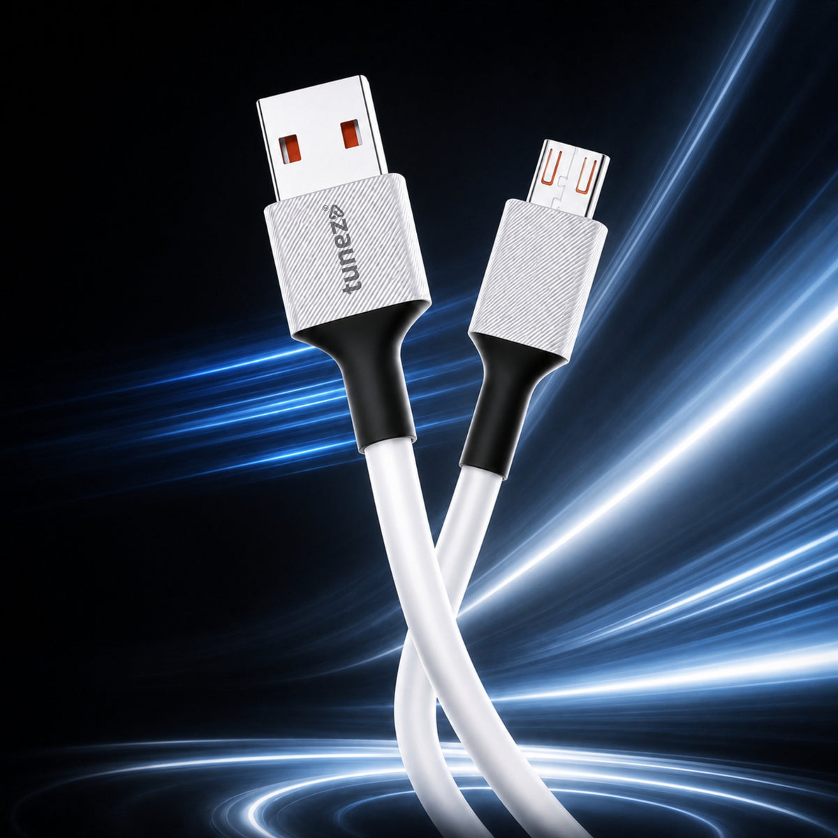 Tunez Nexus DC1922 30W Silicon Micro USB Cable