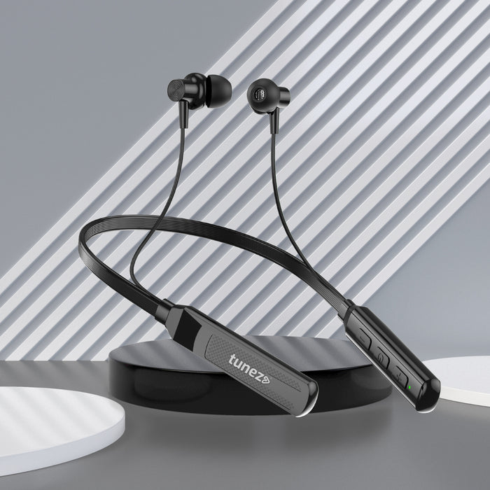 Tunez Rhythm R33 Wireless Neckband with 22H Playtime and BT 5.3