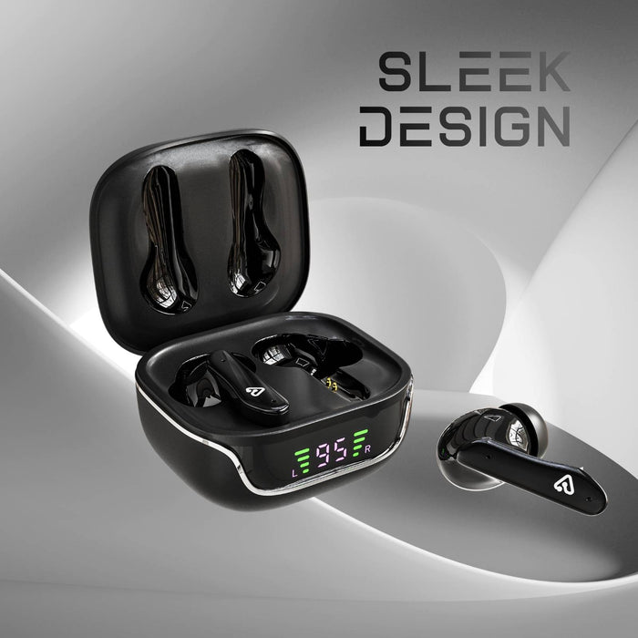 Tunez Elements E03 Wireless Earbuds | 17M Range, 12mm Sound