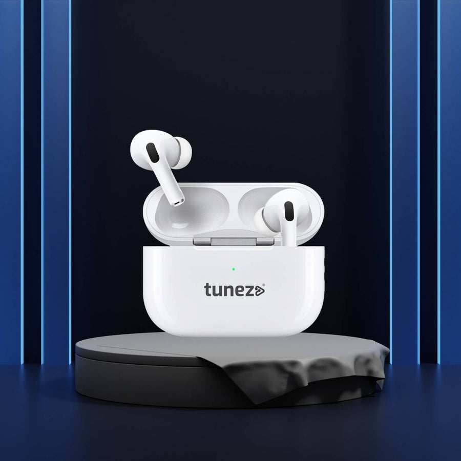 Tunez Elements E04 Wireless Earbuds | 10M Range, 10mm Sound