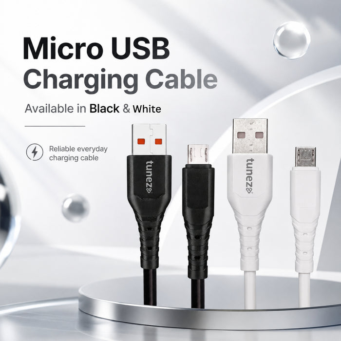 Tunez Nexus DC1103 USB-A to Micro USB 3.1A Charging Data Cable