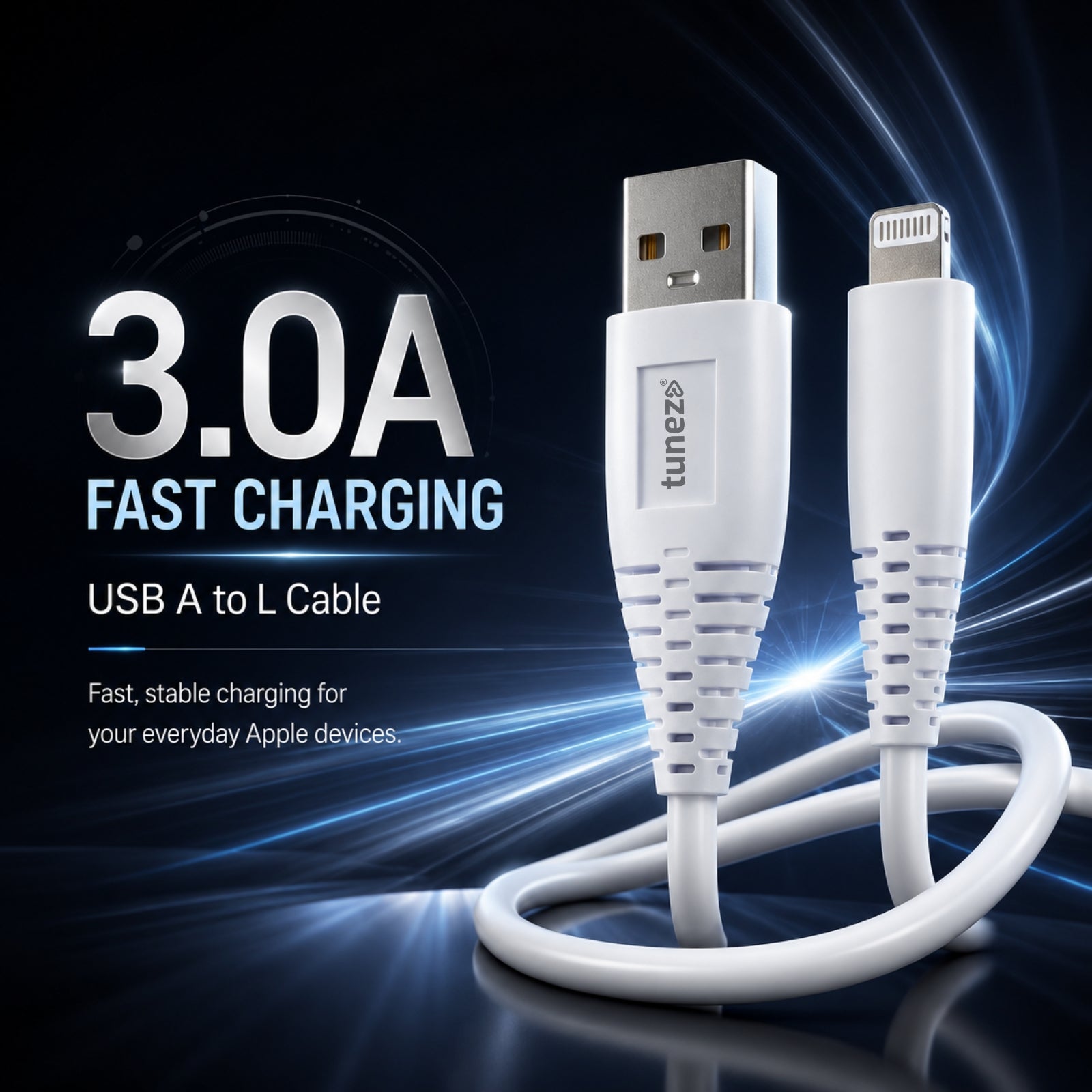 Tunez Nexus C50 Lightning Data Cable for iPhone and iPad
