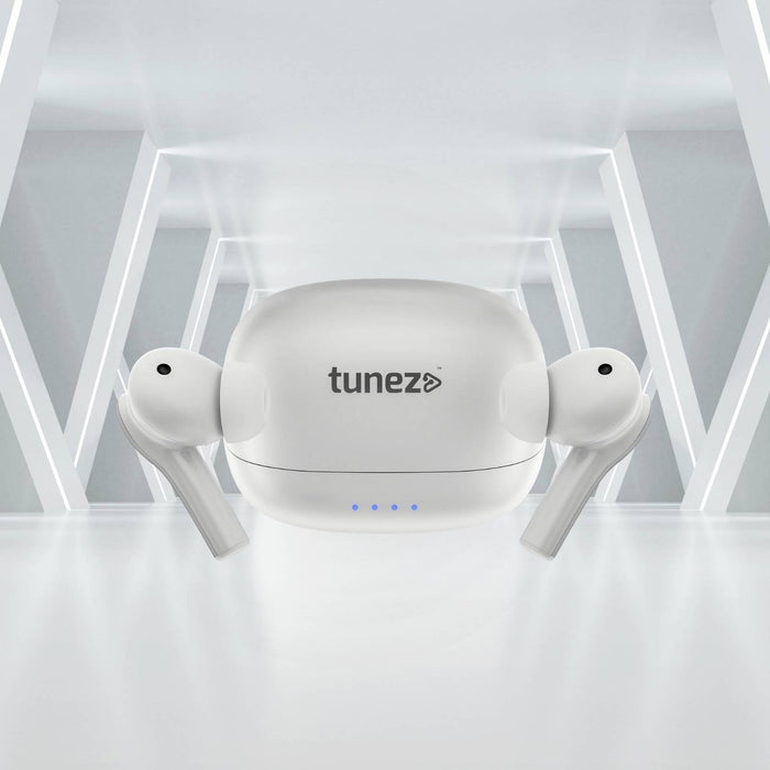 Tunez Elements E01 Wireless Earbuds | 15M Range, 10mm Sound