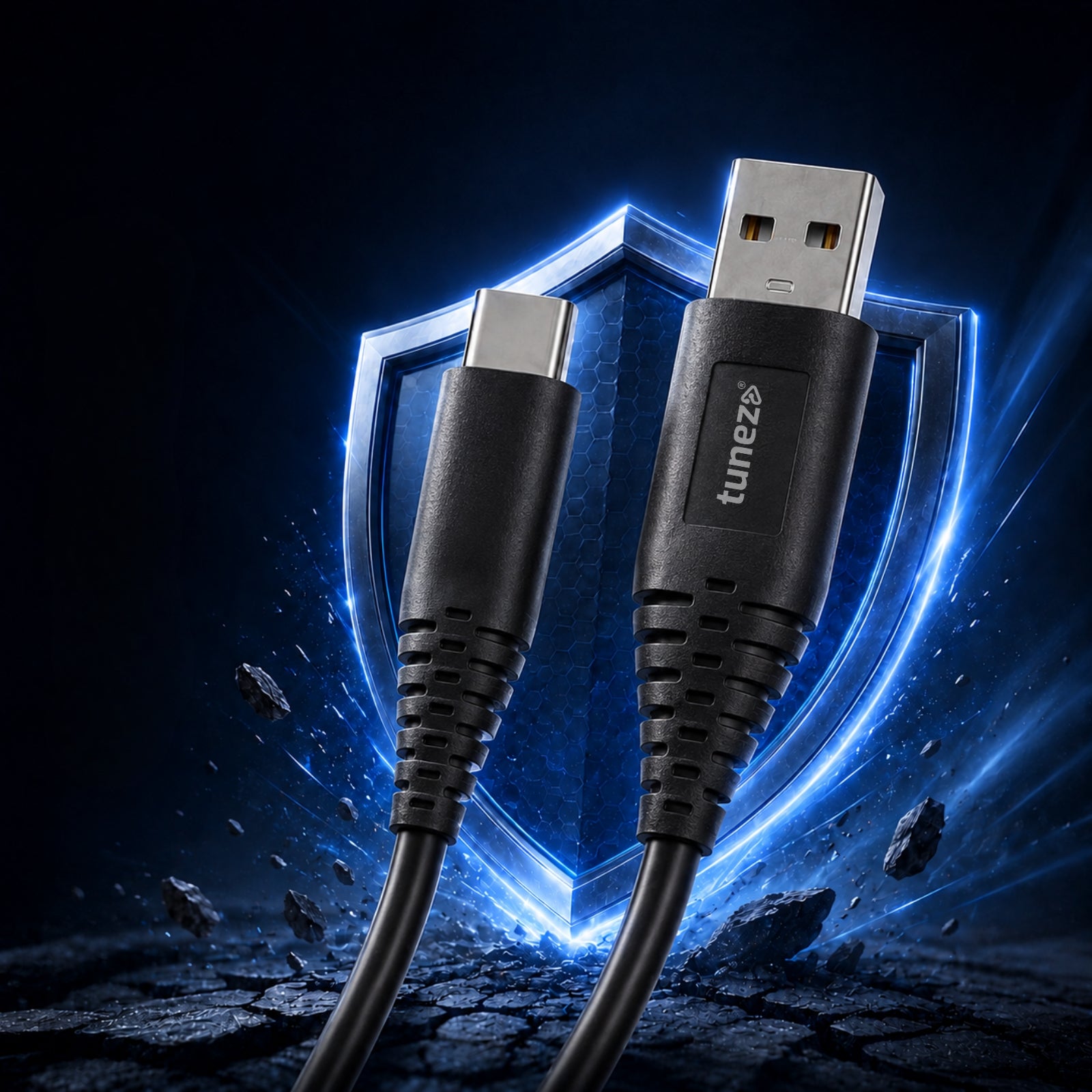 Tunez Nexus C-21 Type C Fast Charging Data Cable