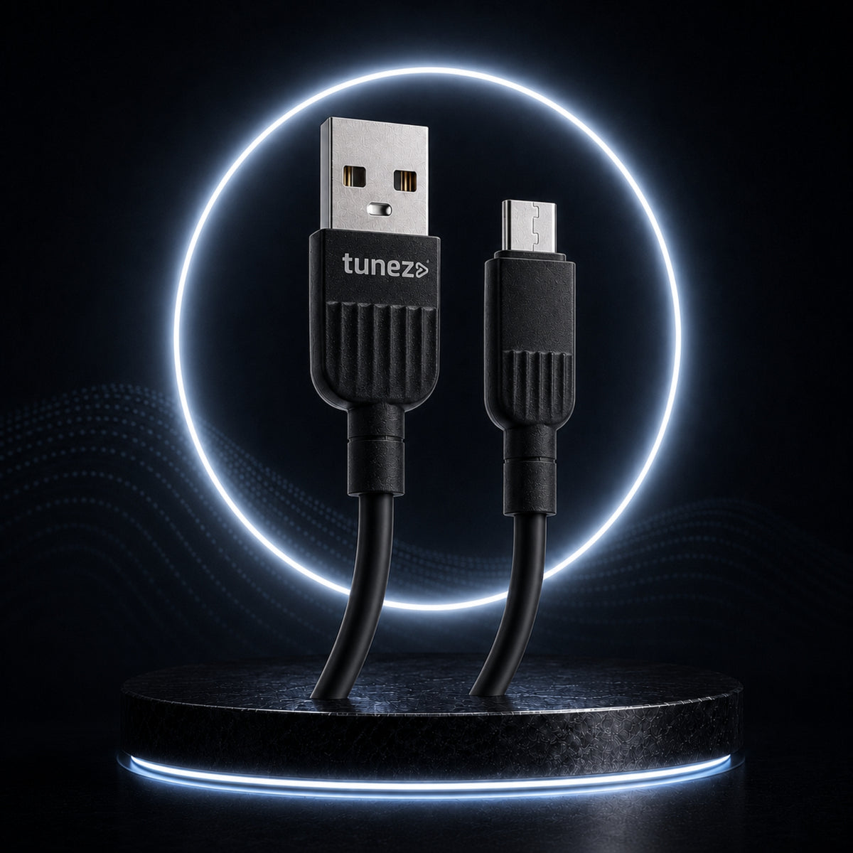 Tunez Nexus DC1403 USB-A to Micro USB 3.1A Data Cable